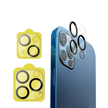 20PCS עדשת המצלמה מגן עבור iPhone 14 13 12 Pro מקס מזג זכוכית עבור iPhone 12mini 11 Pro מקס קאמארה כיסוי מגן
